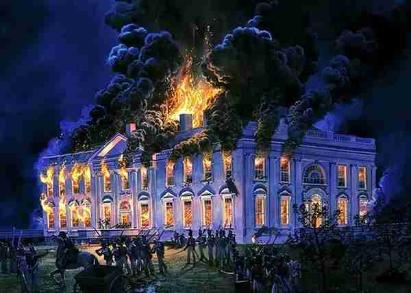 闲谈美国史(29) 美国第一次对外战争，引火上身，烧了白宫