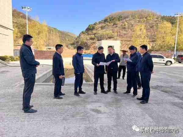 延安甘泉县县长李永军督导检查重点项目建设和安全生产工作