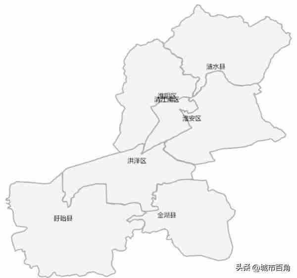 淮安的一个县，首批省级全域旅游示范区、莲藕之乡，GDP386.51亿